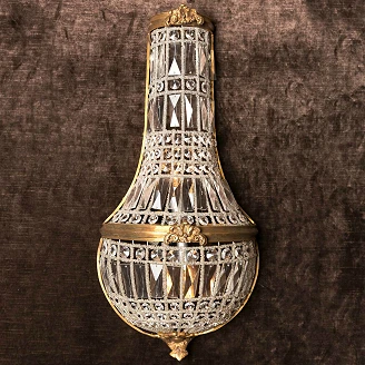 Vägglampa Tervano Brons
