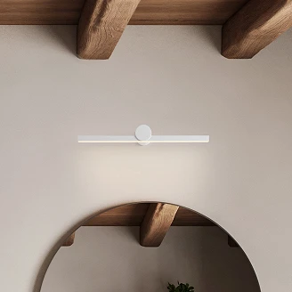 Nova Luce Vägglampa Breggo Vit Matt 61 cm