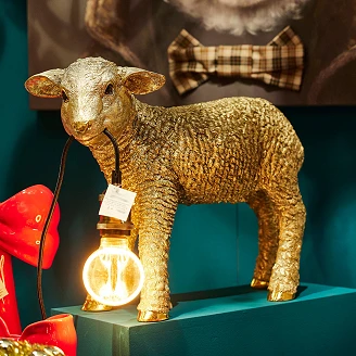 Werner Voss Bordslampa Lana Guld