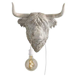 Werner Voss Vägglampa Wisent Grå