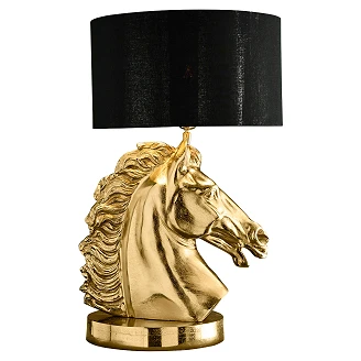 Werner Voss Bordslampa Horse Guld
