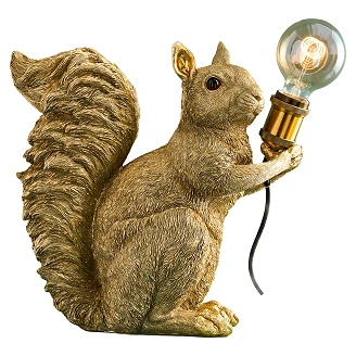Werner Voss Bordslampa Squirrel Eduard Guld