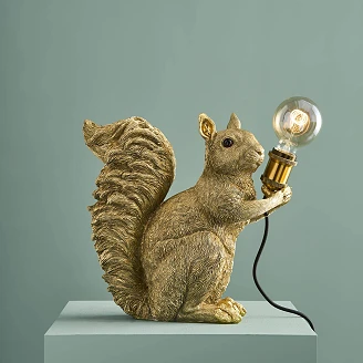 Werner Voss Bordslampa Squirrel Eduard Guld