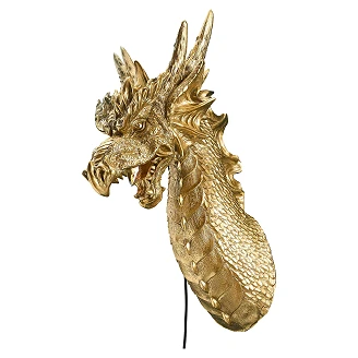 Werner Voss Vägglampa Drake Guld
