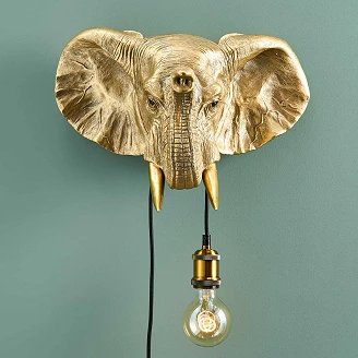 Werner Voss Vägglampa Jumbo Guld
