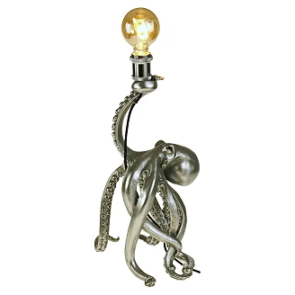 Werner Voss Bordslampa Otto Octopus Silver