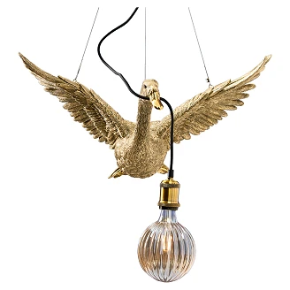 Werner Voss Hängande Lampa Flying Ducky Guld