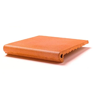 Trappklinker Skånsk Natural Terracotta Rund Matt 33x33 cm