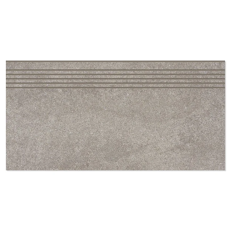 Trappklinker Valka Gråbeige Matt-Blank 30x60 cm