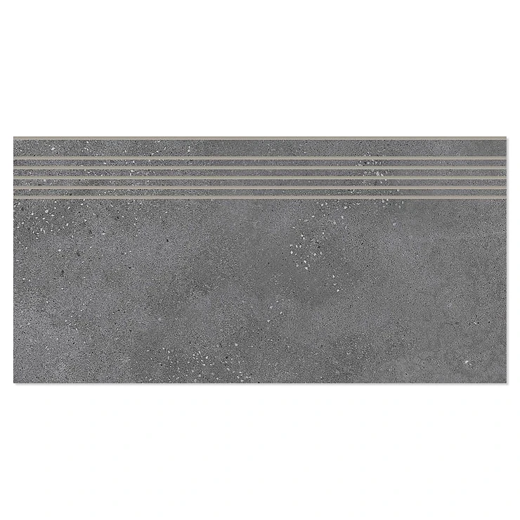 Trappklinker Concreto Svart Matt 30x60 cm