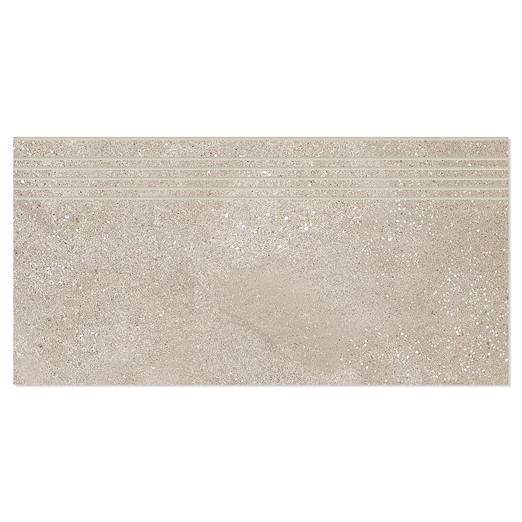 Trappklinker Concreto Mörkbeige Matt 30x60 cm