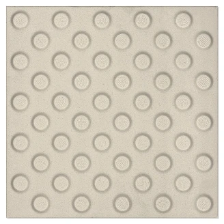 Taktil Varningsplatta Taurus Beige Matt-Relief 30x30 cm