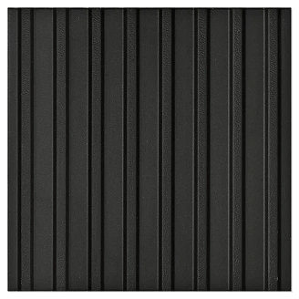 Taktil Ledplatta Taurus Svart Matt-Relief 30x30 cm