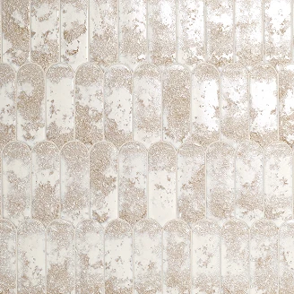 Natucer Kakel Palmetto Antique Pearl-Blank 7x20 cm