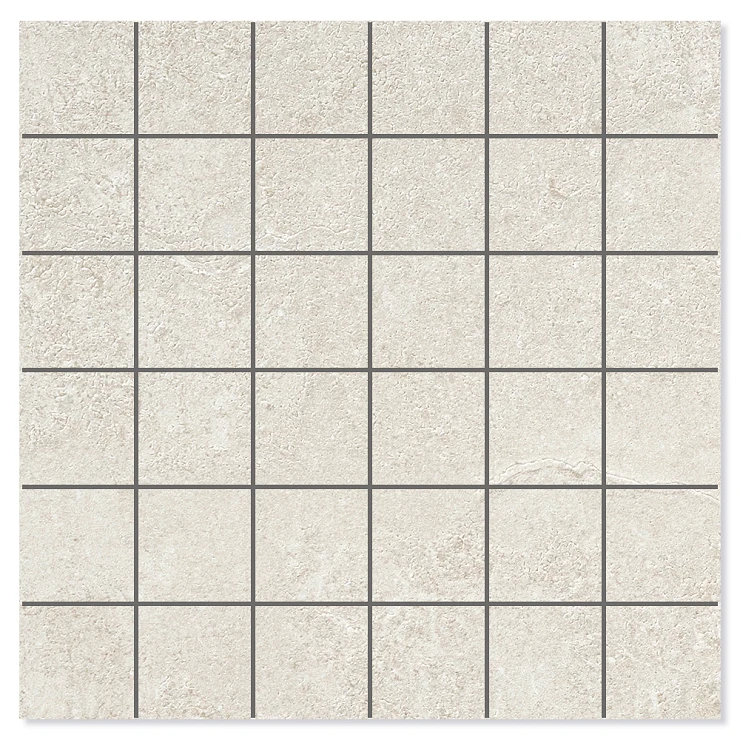 Mosaic Klinker Arelis Gråbeige Matt-Struktur 3D 30x30 (5x5) cm
