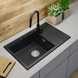 Granit Diskbänk Termoli Granit 80x50 cm