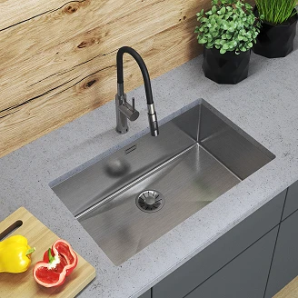 Rostfritt Stål Diskho Blois Krom Matt 75x45 cm