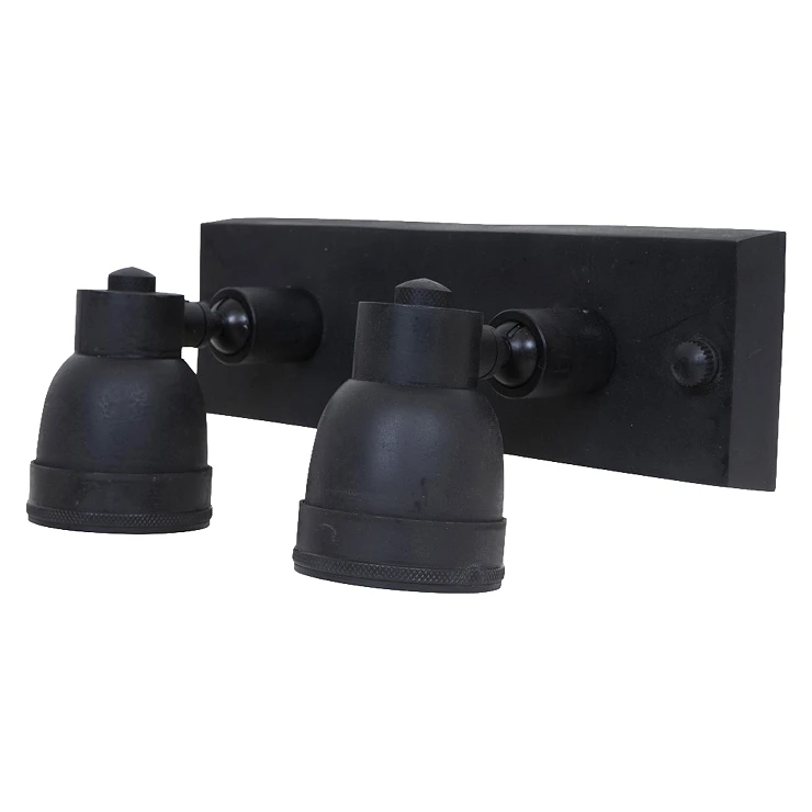 KS Verlichting Spotlight Duo IP54 Indigo Svart
