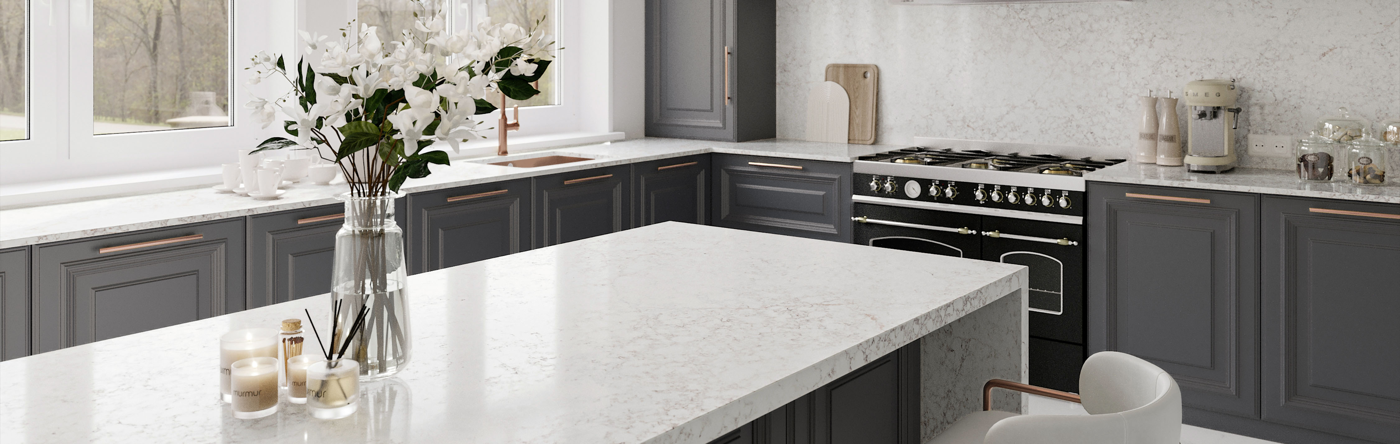 Cosentino Silestone Måttbeställda bänkskivor
